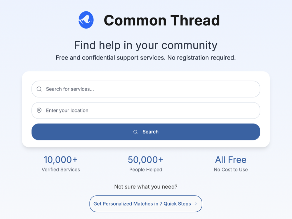 Common Thread — slide 1